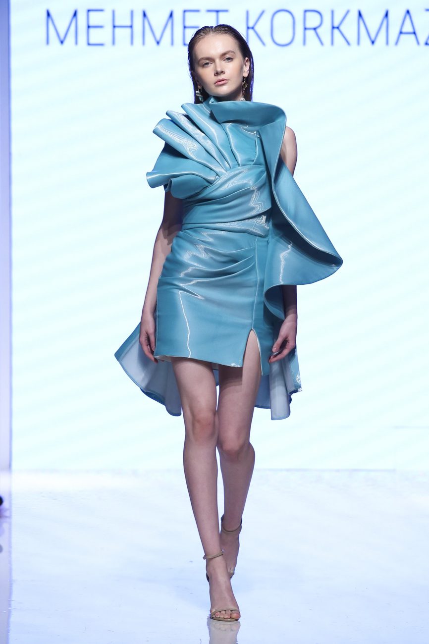 Mehmet Korkmaz fashion show, Arab Fashion Week collection Spring Summer 2020 in Dubai