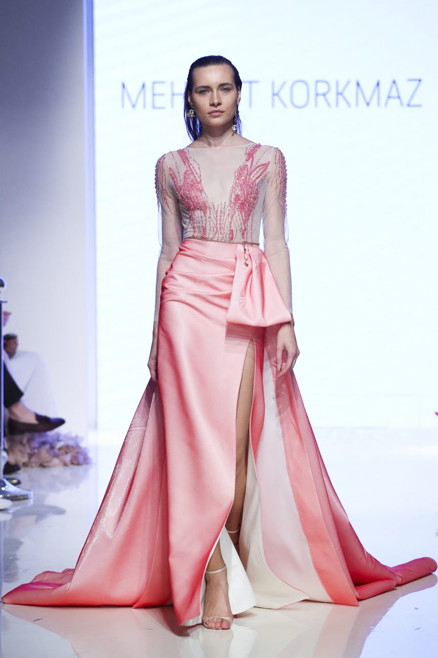 Mehmet Korkmaz fashion show, Arab Fashion Week collection Spring Summer 2020 in Dubai