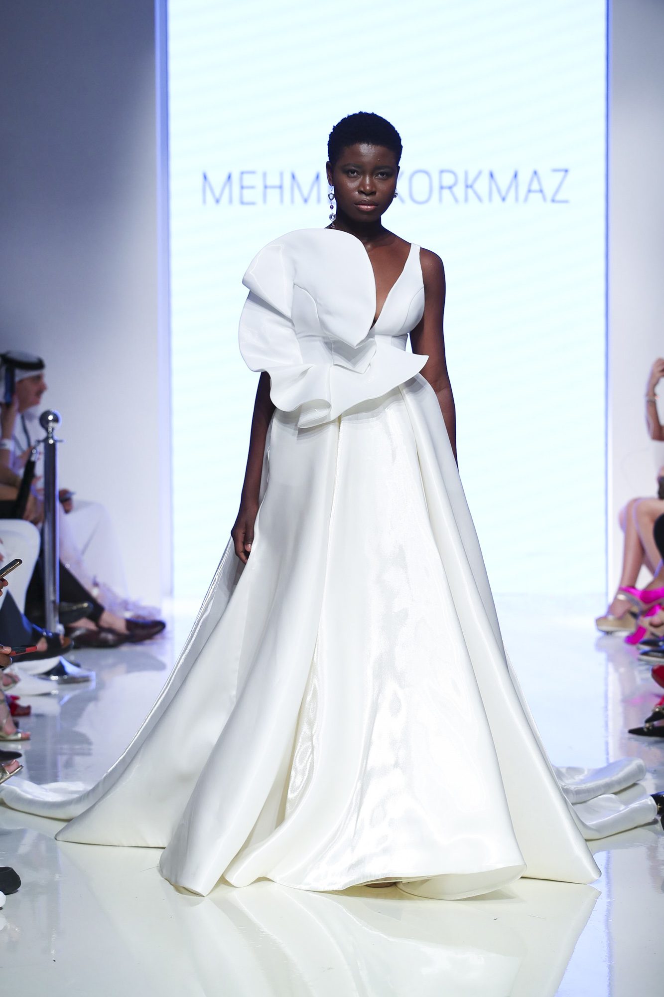 Mehmet Korkmaz fashion show, Arab Fashion Week collection Spring Summer 2020 in Dubai