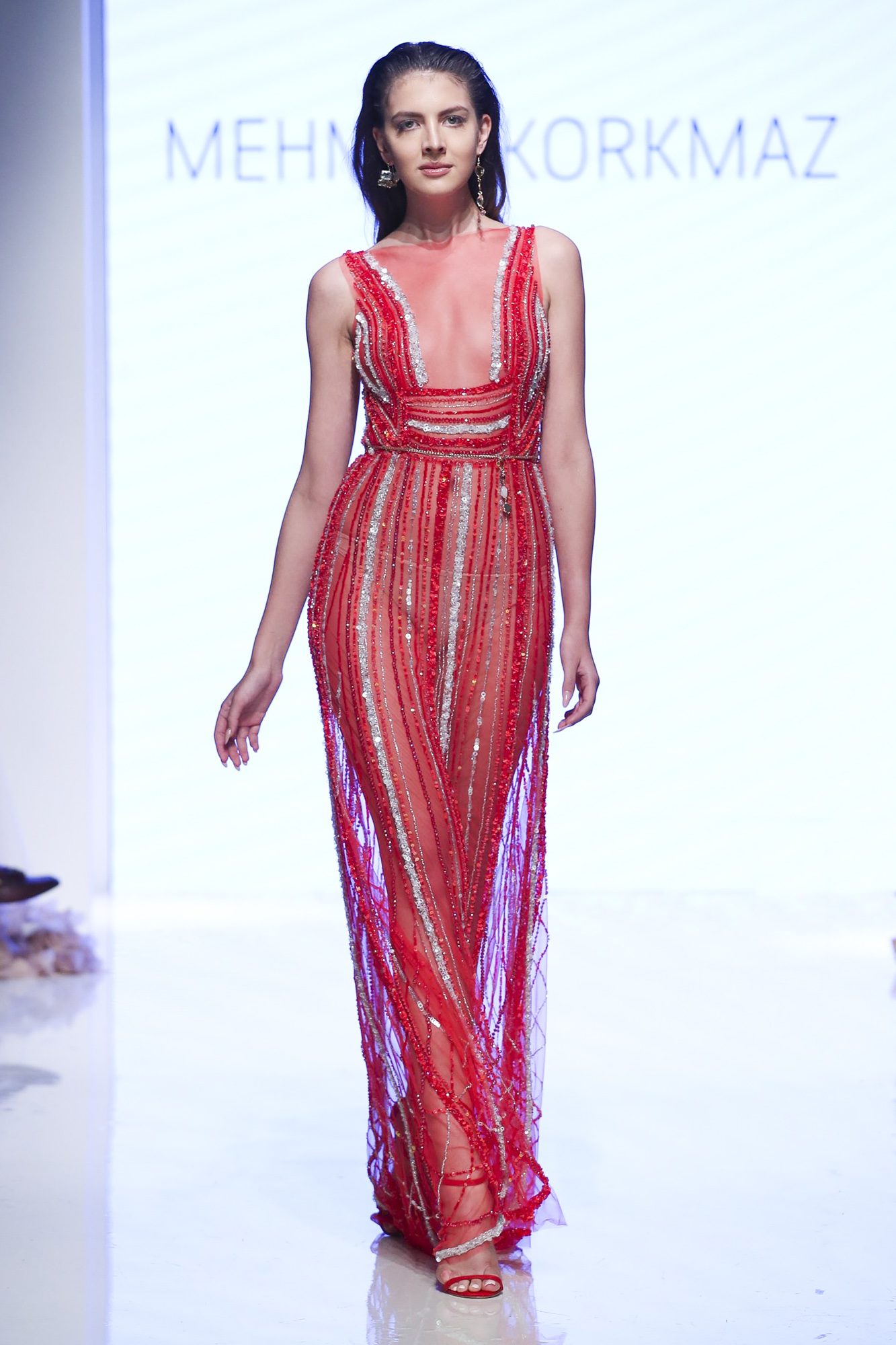 Mehmet Korkmaz fashion show, Arab Fashion Week collection Spring Summer 2020 in Dubai