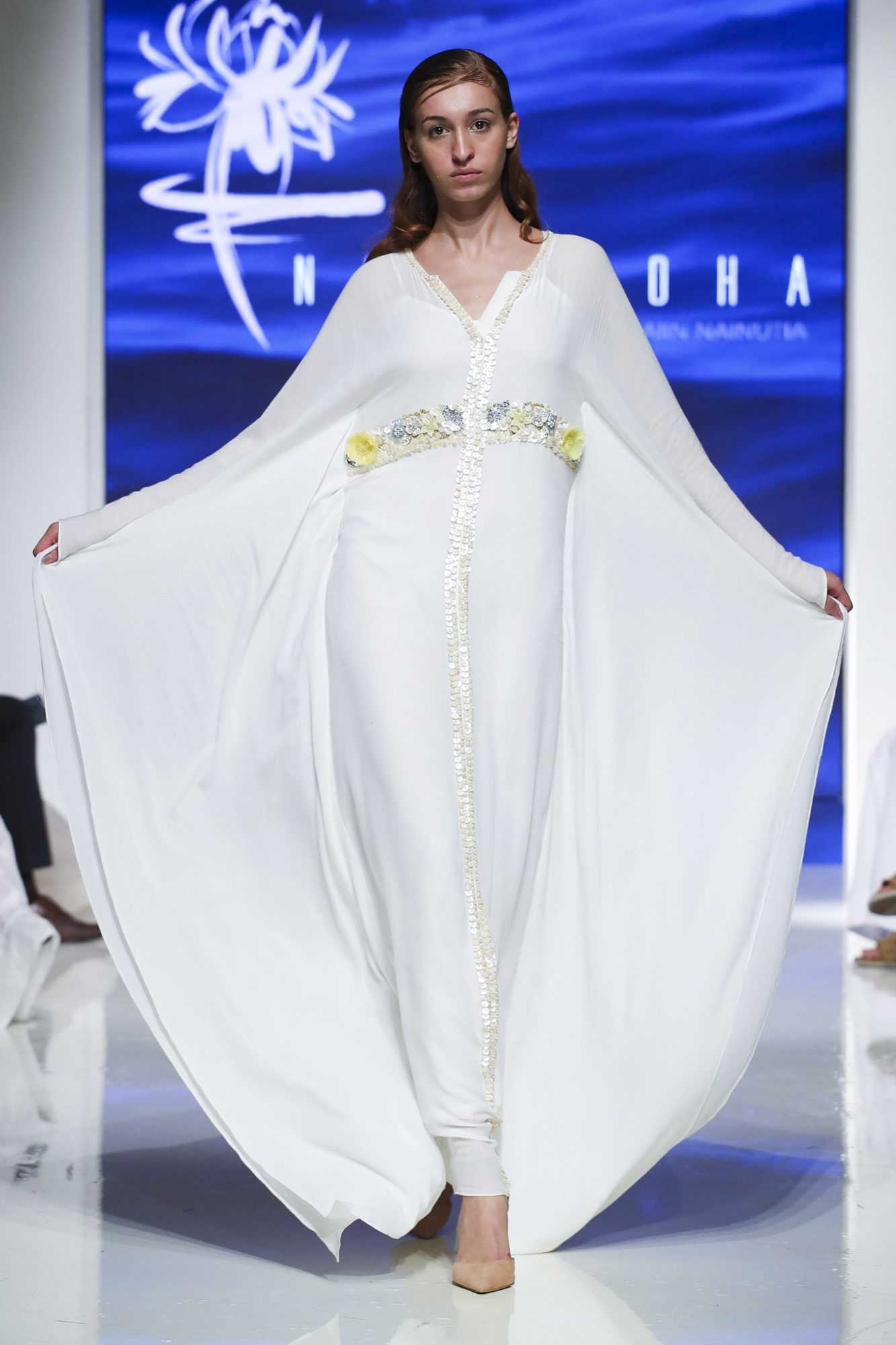 Nirmooha fashion show, Arab Fashion Week collection Spring Summer 2020 in Dubai