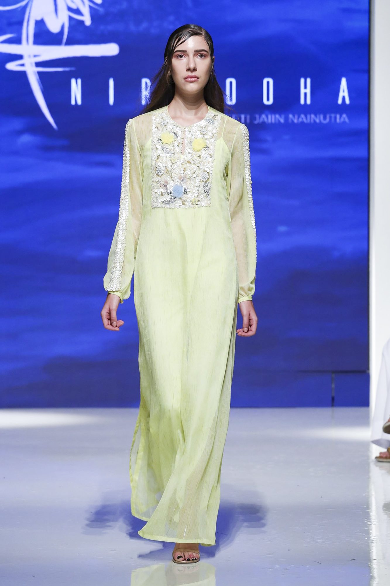 Nirmooha fashion show, Arab Fashion Week collection Spring Summer 2020 in Dubai