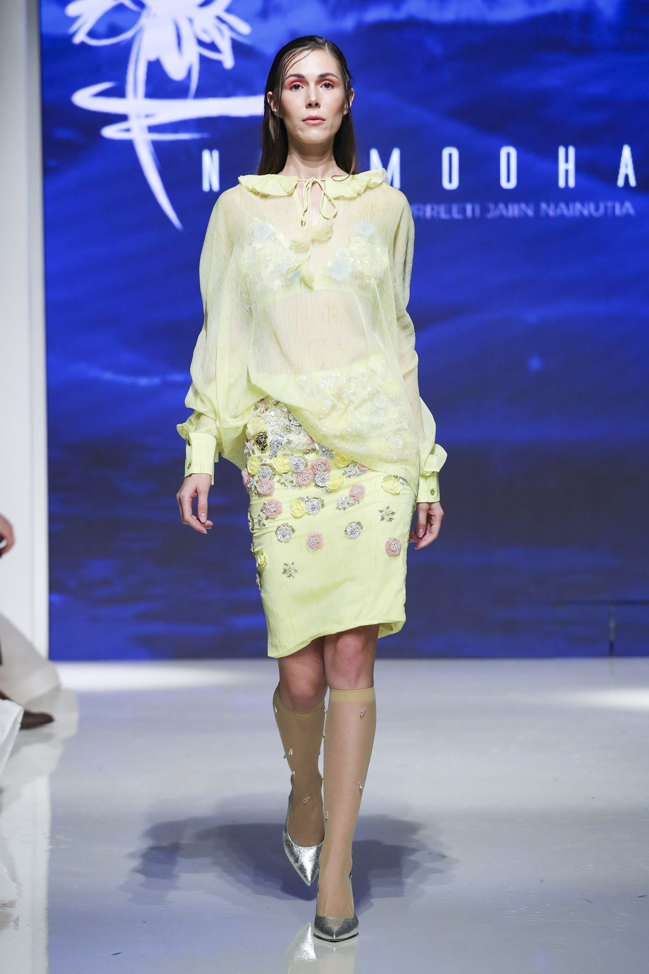 Nirmooha fashion show, Arab Fashion Week collection Spring Summer 2020 in Dubai