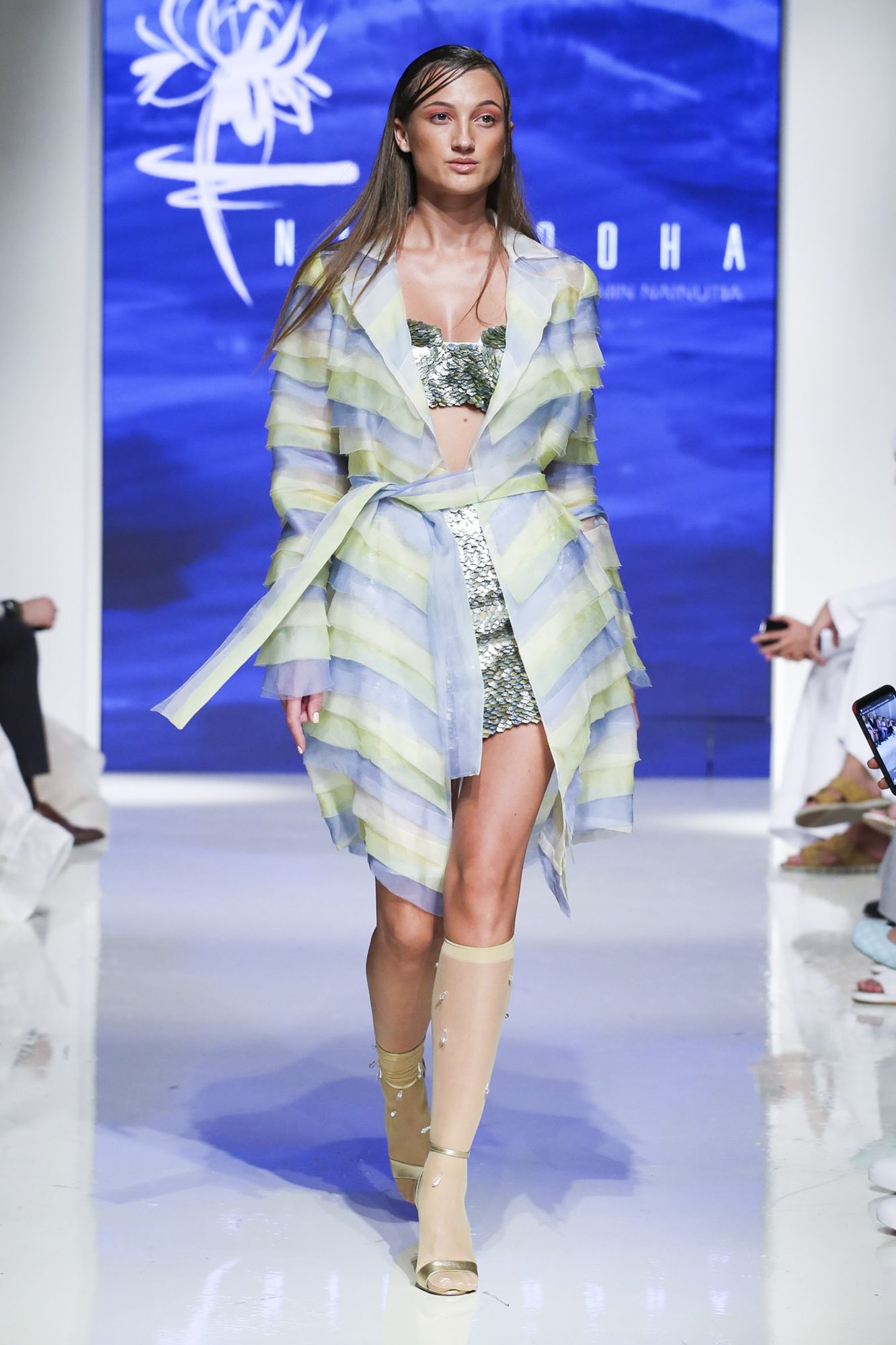 Nirmooha fashion show, Arab Fashion Week collection Spring Summer 2020 in Dubai