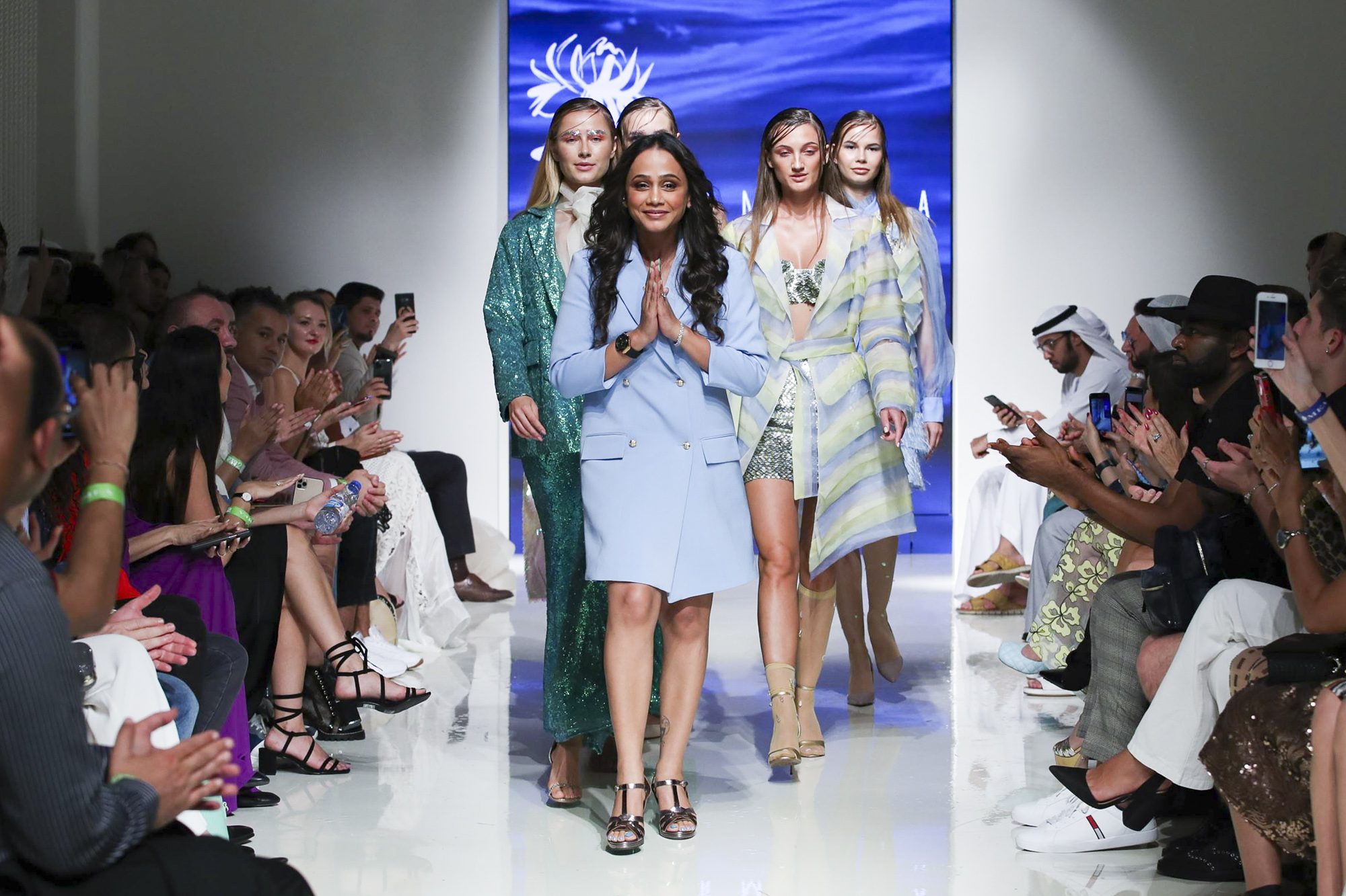 Nirmooha fashion show, Arab Fashion Week collection Spring Summer 2020 in Dubai